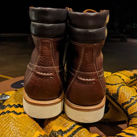 Grant Stone Field Boot in Seidel Walnut Bison