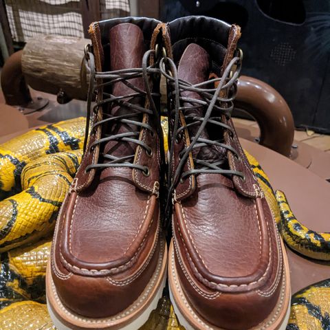 Grant Stone Field Boot in Seidel Walnut Bison