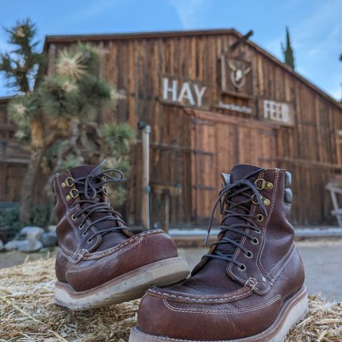 Grant Stone Field Boot in Seidel Walnut Bison