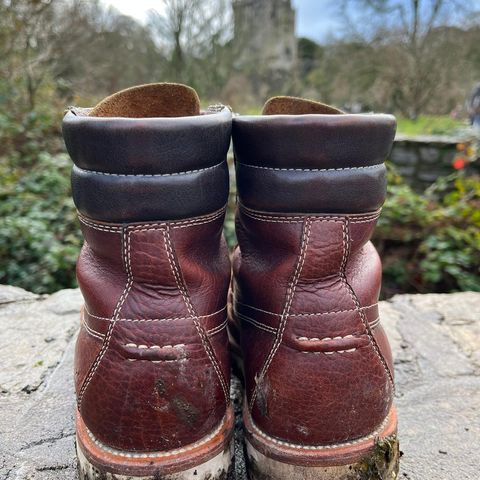 Grant Stone Field Boot in Seidel Walnut Bison