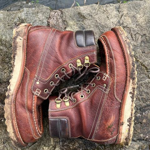 Grant Stone Field Boot in Seidel Walnut Bison