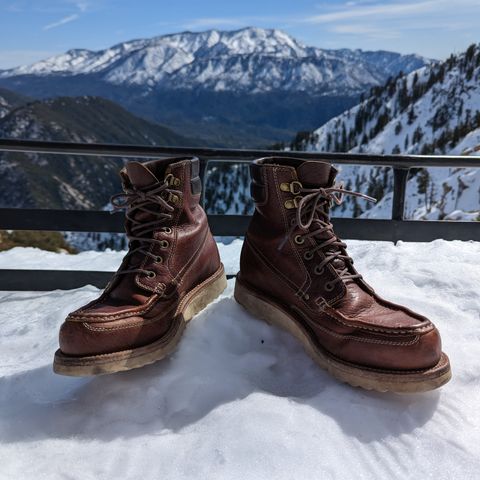 Grant Stone Field Boot in Seidel Walnut Bison