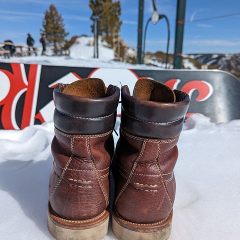 Grant Stone Field Boot in Seidel Walnut Bison
