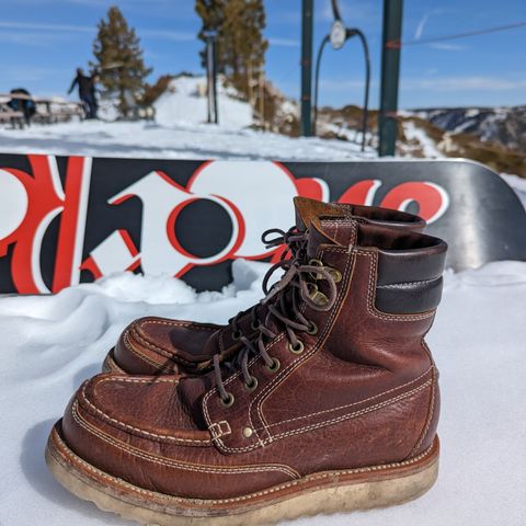 Grant Stone Field Boot in Seidel Walnut Bison