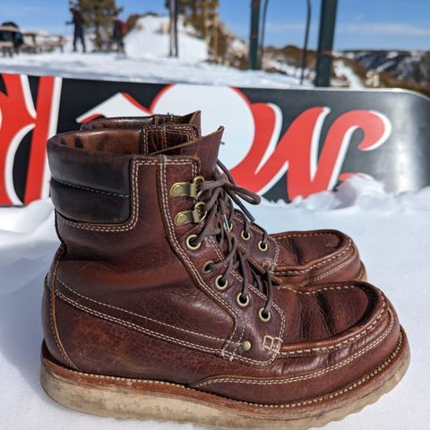 Grant Stone Field Boot in Seidel Walnut Bison
