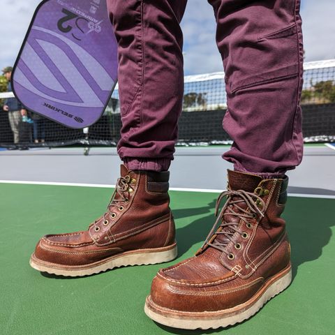 Grant Stone Field Boot in Seidel Walnut Bison