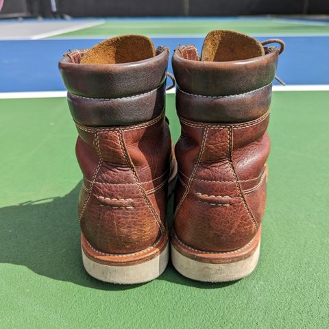 Grant Stone Field Boot in Seidel Walnut Bison