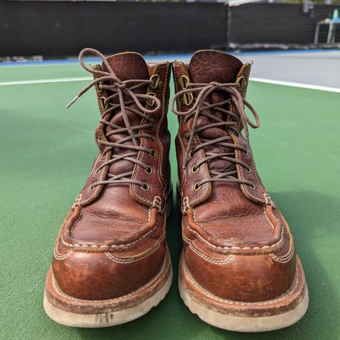 Grant Stone Field Boot in Seidel Walnut Bison