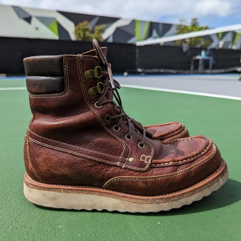 Grant Stone Field Boot in Seidel Walnut Bison