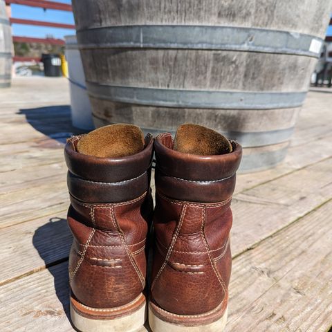 Grant Stone Field Boot in Seidel Walnut Bison