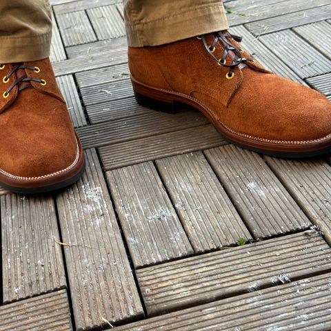 Iron Boots The Chosen One in S.B. Foot Dune Roughout Suede