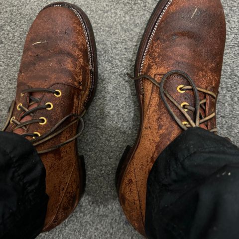 Iron Boots The Chosen One in S.B. Foot Dune Roughout Suede