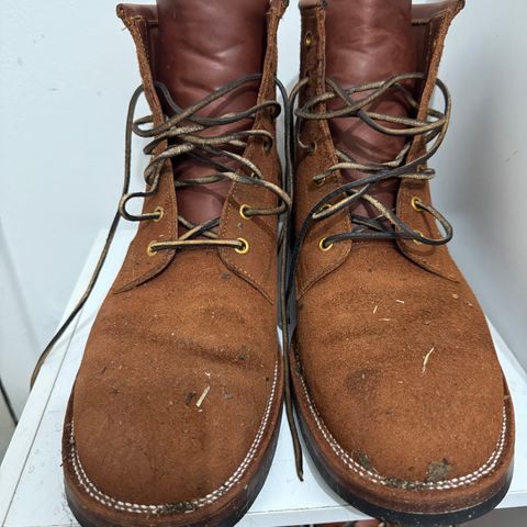 Iron Boots The Chosen One in S.B. Foot Dune Roughout Suede