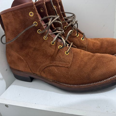 Iron Boots The Chosen One in S.B. Foot Dune Roughout Suede