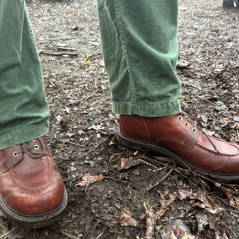 Grant Stone Brass Boot in Badalassi Carlo Tobacco Minerva
