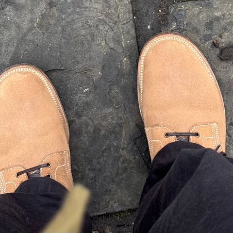 View photo of Viberg Boondocker in Horween Marine Field Roughout