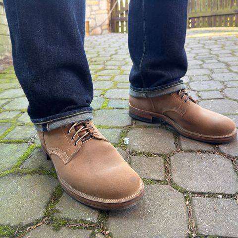 Search result thumbnail of Viberg Boondocker in Horween Marine Field Roughout