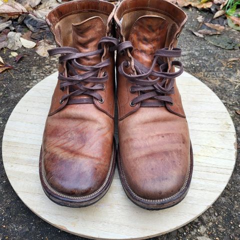 View photo of Viberg Service Boot in Maryam Toscanello Horsebutt