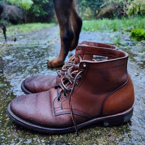 View photo of Viberg Service Boot in Maryam Toscanello Horsebutt