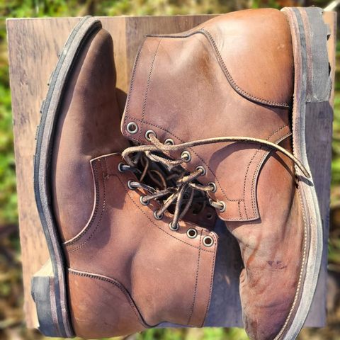 View photo of Viberg Service Boot in Maryam Toscanello Horsebutt