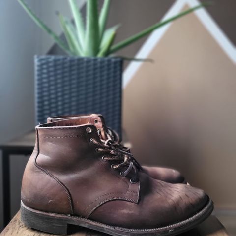 View photo of Viberg Service Boot in Maryam Toscanello Horsebutt