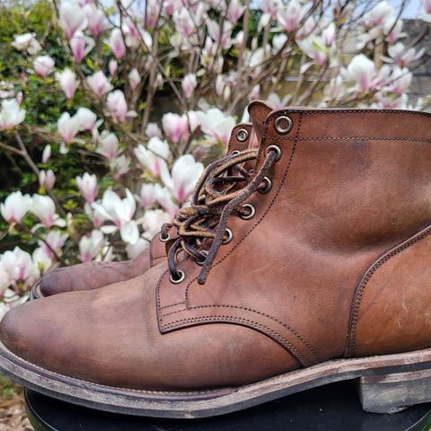 View photo of Viberg Service Boot in Maryam Toscanello Horsebutt