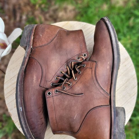 View photo of Viberg Service Boot in Maryam Toscanello Horsebutt