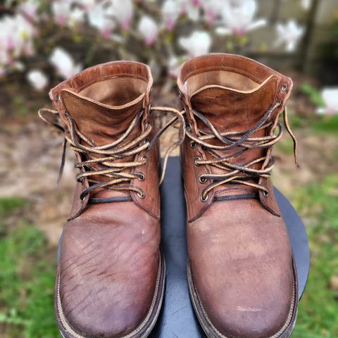 View photo of Viberg Service Boot in Maryam Toscanello Horsebutt