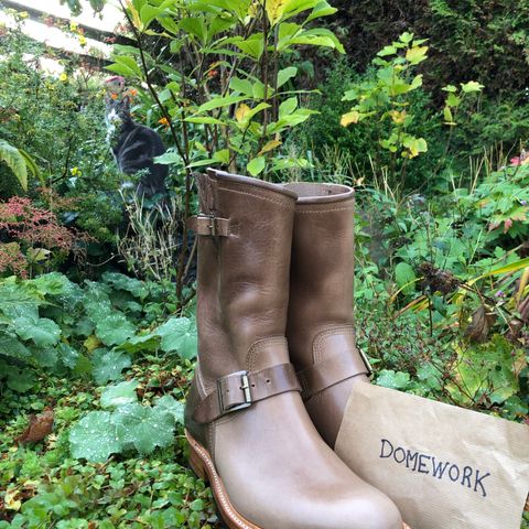 John Lofgren Wabash Engineer Boots in Natural