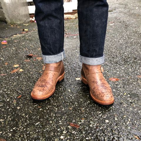 John Lofgren Wabash Engineer Boots in Natural