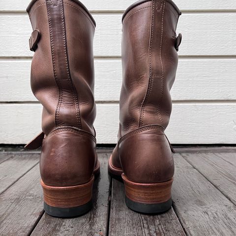 John Lofgren Wabash Engineer Boots in Natural