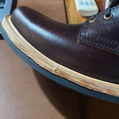 Craft & Glory Service Boot in Full Grain Waxed Water Buffalo