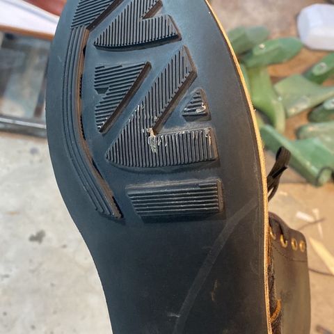 Craft & Glory Service Boot in Full Grain Waxed Water Buffalo