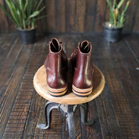 Craft & Glory Service Boot in Full Grain Waxed Water Buffalo