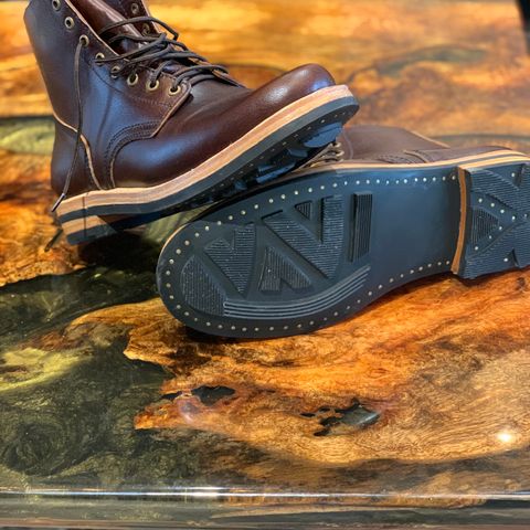 Craft & Glory Service Boot in Full Grain Waxed Water Buffalo