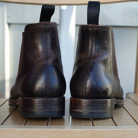 View photo of Briselblack The Seventh Chelsea Boot in Maryam Brown Horsebutt