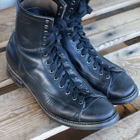 Search result thumbnail of Willie's Handmade Boots Monkey Boot in Horween Black Chromexcel