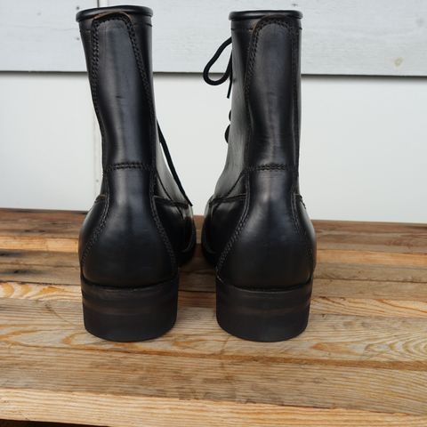 Willie's Handmade Boots Monkey Boot in Horween Black Chromexcel
