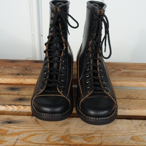 Willie's Handmade Boots Monkey Boot in Horween Black Chromexcel