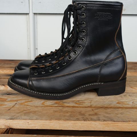 Willie's Handmade Boots Monkey Boot in Horween Black Chromexcel