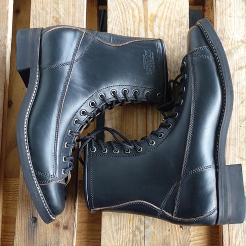 Willie's Handmade Boots Monkey Boot in Horween Black Chromexcel