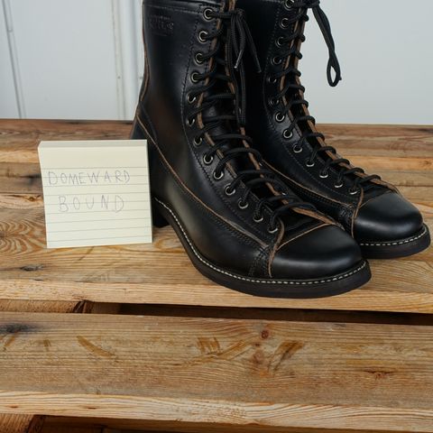 Willie's Handmade Boots Monkey Boot in Horween Black Chromexcel