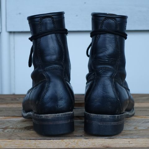 Willie's Handmade Boots Monkey Boot in Horween Black Chromexcel