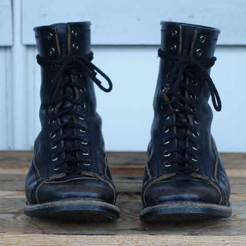 Willie's Handmade Boots Monkey Boot in Horween Black Chromexcel