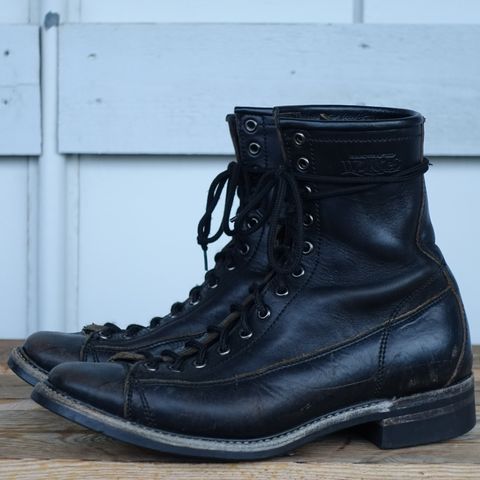 Willie's Handmade Boots Monkey Boot in Horween Black Chromexcel