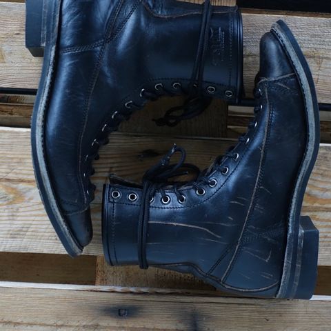 Willie's Handmade Boots Monkey Boot in Horween Black Chromexcel