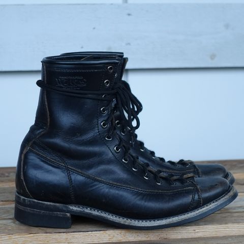 Willie's Handmade Boots Monkey Boot in Horween Black Chromexcel