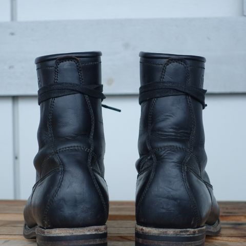 Willie's Handmade Boots Monkey Boot in Horween Black Chromexcel
