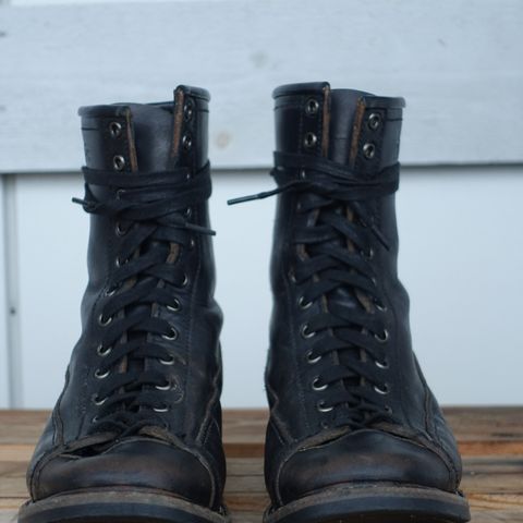 Willie's Handmade Boots Monkey Boot in Horween Black Chromexcel