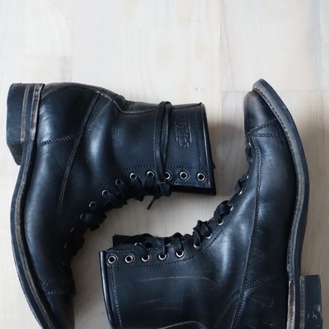 Willie's Handmade Boots Monkey Boot in Horween Black Chromexcel